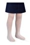 Avesta Thin Patterned Girls' Pantyhose 2-14 Years - White