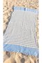 2 Layer Muslin Bath/Beach Towel - Peshtemal - Pareo 100% Organic Cotton 90 X 180 cm - 4