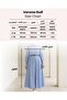 Striped Dress with Belt - 8