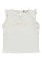 Cutie Embroidered Set for 2-5 Years - Off-White-Dark Pink - 4
