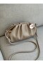Drawstring Hand and Shoulder Bag with Pleated Design and Adjustable Strap, Stylish Women's Bag En26 Size13 - 5