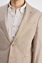 Ds Damat Slim Fit Mink Plain Fabric Jacket - 2