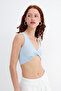 Knot Detailed Crop Tank Top A0090-B10 - 5