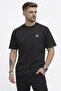 Men's Basic T-Shirt Regular Fit Crew Neck Minimal Logo