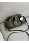 Drawstring Hand and Shoulder Bag with Pleated Design and Adjustable Strap, Stylish Women's Bag En26 Size13 - 4