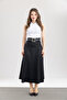 Women's Belt Detailed Nikol Skirt - 3