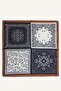 Women's Faux Leather Wallet Set with Scarf H6826Axns - 6