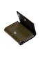 Women's Mechanized Card Holder and Wallet New128 - Khaki - 5