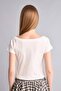 100% Cotton Fitted Boat Neck Printed Ribbed Short Sleeve T-Shirt H6972Ax26Sm - 5