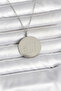 316L Steel Silver Color Ayetel Kursi and Allah Written Necklace - 2