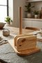 Natural Wood Handmade Napkin and Towel Paper Stand, Wooden Napkin Holder, Wooden Towel Paper Holder - 3