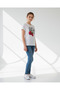 Senior Girls White Short Sleeve Print T-Shirt - 2