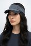 Unisex Dark Gray Zipper Detailed Outdoor Sports Cap Hat |   Adjustable Casual Model - 6