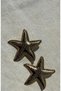 Gold Colored Starfish Earrings - 3