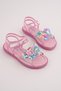 Pi̇ckles Sequined Butterfly Detailed Velcro Transparent Girls' Sandals - 7