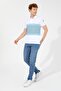 Men's Dark Blue Polo Collar T-Shirt - 3