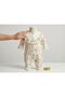 Girls' Bootie Romper and Headband - 100% Natural Cotton - 6