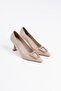 Menton Premium Stiletto Beige Patent Leather 7 cm - 2