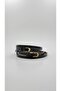 Elegantly Designed Thin Bitter Brown Women's Belt with Minimal Buckle, Compatible with Trousers, Jackets, Dresses, and Shirts - 6