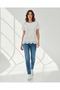 Women White Embellished T Shirt - 2