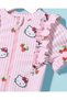 Infant Girls Pink Hello Kitty Printed Onesie Swimwear - 2