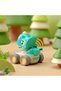 Dinosaur Push & Go Car Toys Pack of 4 | Lights & Music Cute Kids Toy - 4