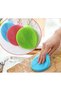 Special Production Kitchen Cleaning Sponge Flexible Colorful Silicone Dishwashing Brush Non-Consumable 2 Pieces - 2
