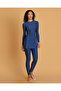 Women Navy Tunic Burkini Set With Piping 2 Piece