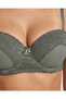 Women Assorted 3 Pack Ribbed Balconette Bra - 4