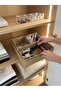 Jute Drawer Organizer Set of 4 Multi-Purpose Cabinet Basket Set - 4