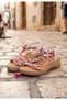 Women's Stoned Soft Orthopedic Sandals |   Colorful Knitted Detail Non-Slip Sole Comfortable Summer Sandals |