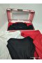 Women's Comfortable Fit Rhinestone Detailed 3-Piece Kilot - 5