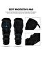 Knee and Elbow Protection Kit 4 Piece Stainless Steel Pads Guards Crash Shockproof Gear for Moto - 7