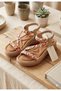 Women's Soft Orthopedic Sandals |   Colorful Knitted Detail Non-Slip Sole Comfortable Summer Sandals |