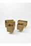 Jute Drawer Organizer Set of 4 Multi-Purpose Cabinet Basket Set - 2