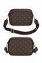 Women's Quilted Fabric Long Strap Hand and Shoulder Bag New375 - 5