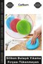 Special Production Kitchen Cleaning Sponge Flexible Colorful Silicone Dishwashing Brush Non-Consumable 2 Pieces