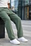 Wert Lyocell Fabric Relaxed Fit Double Pleated Jogger Sweatpants - Green - 4