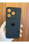 Tecno Spark 10 Heart Printed Inside Velvet Premium Silicone Phone Case (Ki5Q)(Black) - 4