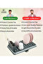 Life Smile Aluminum 1 tier Dish Drying Rack 48.5cmX31.9cmX14.2cm-Grey - 3