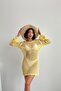 Women's Lace-Like Knit Beach Dress - 3