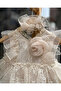 Lily Co Light Beige Baby Girl Jumpsuit - 3