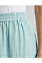 Women Teal Tiered Skirt - 4
