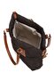 Women's Quilted Fabric Long Strap Hand and Shoulder Bag – Brown - 3