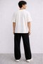 Men's Oversize 2-Piece Set 100% Cotton Comfortable Fit Street Style - 2