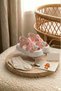 Orthopedic Sole Girls'/Boys' Teddy Bear and Floral Sandals Nursery and Daily Shoes Slippers