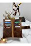 Viral Genuine Crazy Leather Unisex Wallet with Handy Phone Compartment - Handheld Portfolio - 2