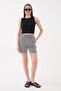 Women's Striped Patterned Pocket Shorts 260286 -