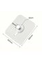Transparent Adhesive Kitchen Bathroom Wall Hook Nail-Free Non-Marking Hanger Table Frame Holder 10 Pcs - 2