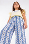 Girl's Ruffle Sleeve Printed T-Shirt and Patterned Casual Pants Set Daily Stylish and Comfortable Combination - 3
